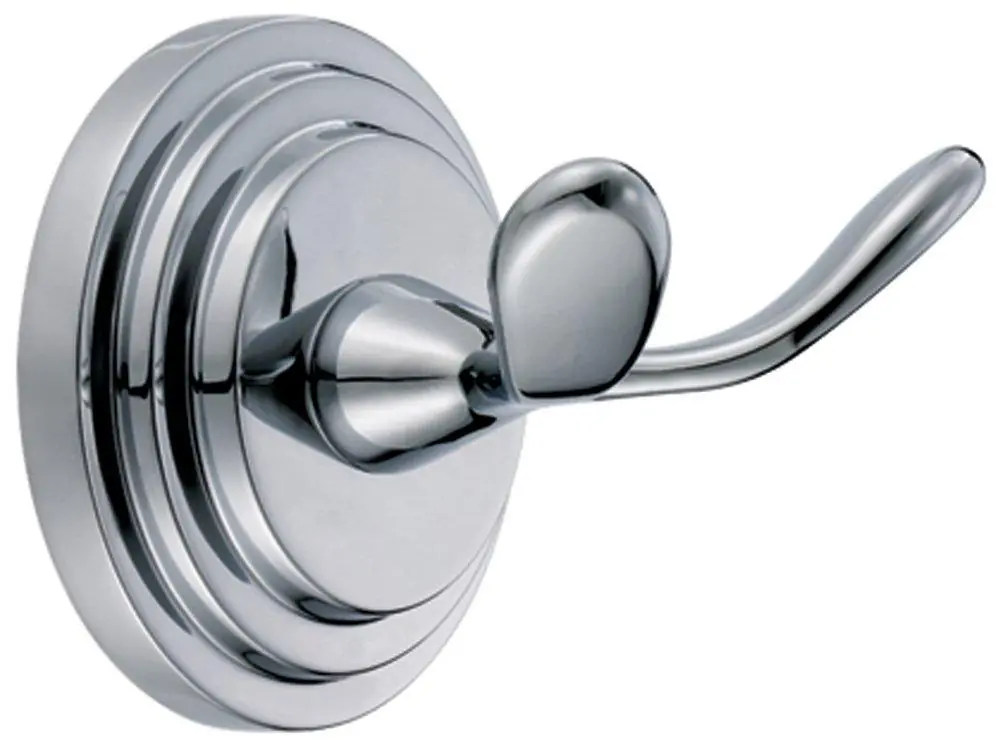 Gatco 5233 Marina 2 Robe Hook in Polished Chrome