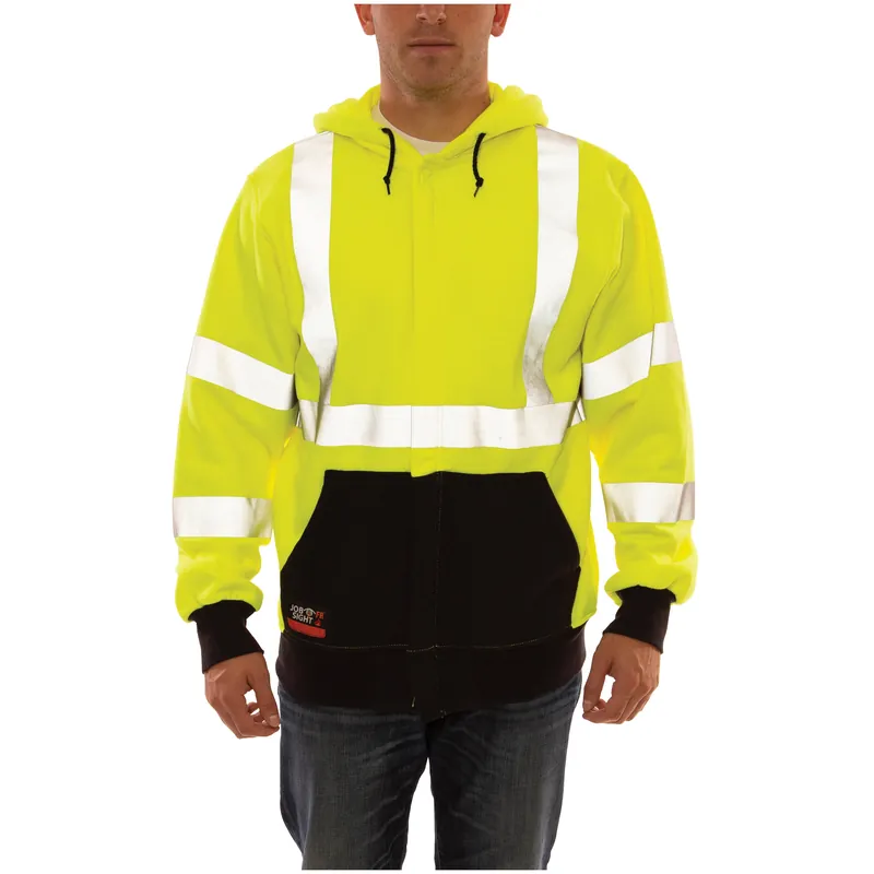 Tingley S88122.SM Job Sight FR S Class 3 Hooded Sweatshirt S