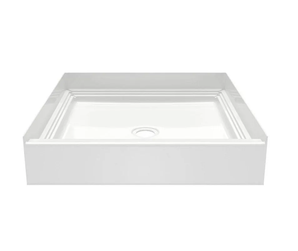 Swan VP3636CPAN.010 Veritek 36 in. x 36 in. Shower Base with Center Drain