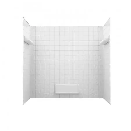 Swan Corporation TI50000.037 Tub Wall Kit 5-Piece Tile