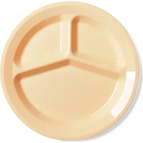 Plate, 3 Compartment 9 Beige Replacement 93CW133 for Cambro