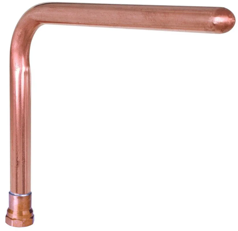 Sioux Chief 613-67F Tub Spout Elbow 1/2 FIP Copper 6 x 7