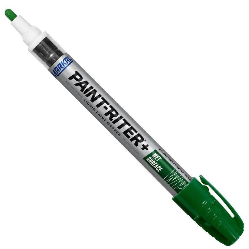 Markal 96935 Paint-Riter+ Wet Surface Marker 1/8 in Tip Green