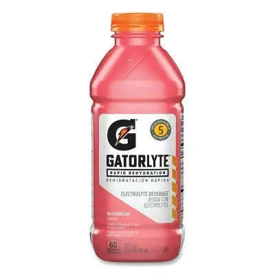 Gatorade 5062 Gatorlyte Electrolyte Beverage Watermelon 20 oz 12 ct