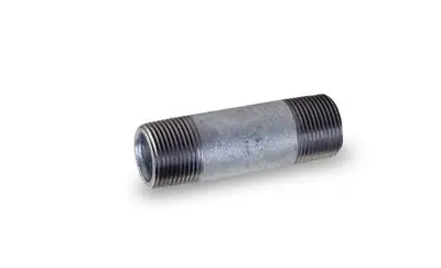 Everflow NPGL1535 1-1/2 x 3-1/2 Galvanized Steel Nipple