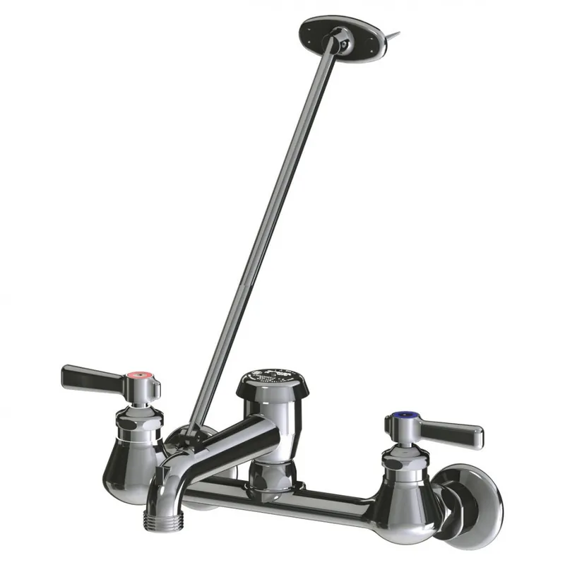 Chicago Faucets 540-LD897SGXKCCP Service Sink Faucet w/ Check Cartridge