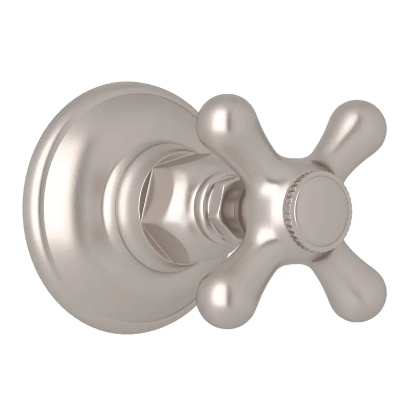 Rohl A2912XMSTNTO Verona Trim For Volume Control And Diverter in Satin Nickel