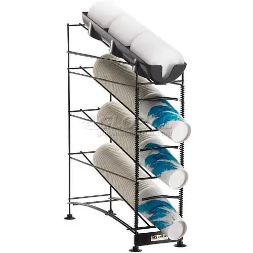 Cup & Lid Organizer Replacement C8504WF for San Jamar