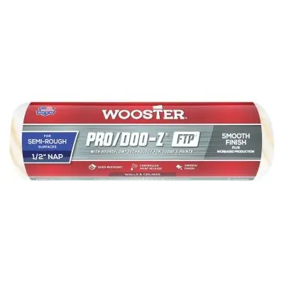 Wooster 0RR6670090 Pro/Doo-Z FTP Roller Covers 9 in 1/2 in Nap Length
