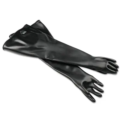 HONEYWELL NORTH 8N1532/8H Neoprene Glovebox Gauntlet Gloves Size 8.5 Replacement MPN
