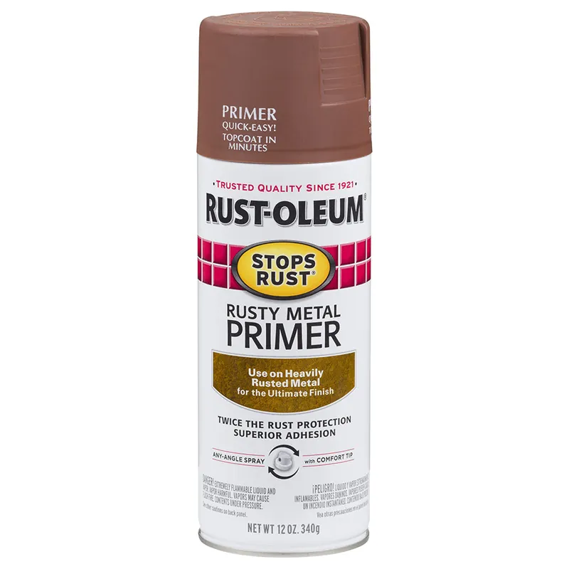 Rust-Oleum 7769830 Rusty Metal Primer Oil Base Spray Primer 12 oz