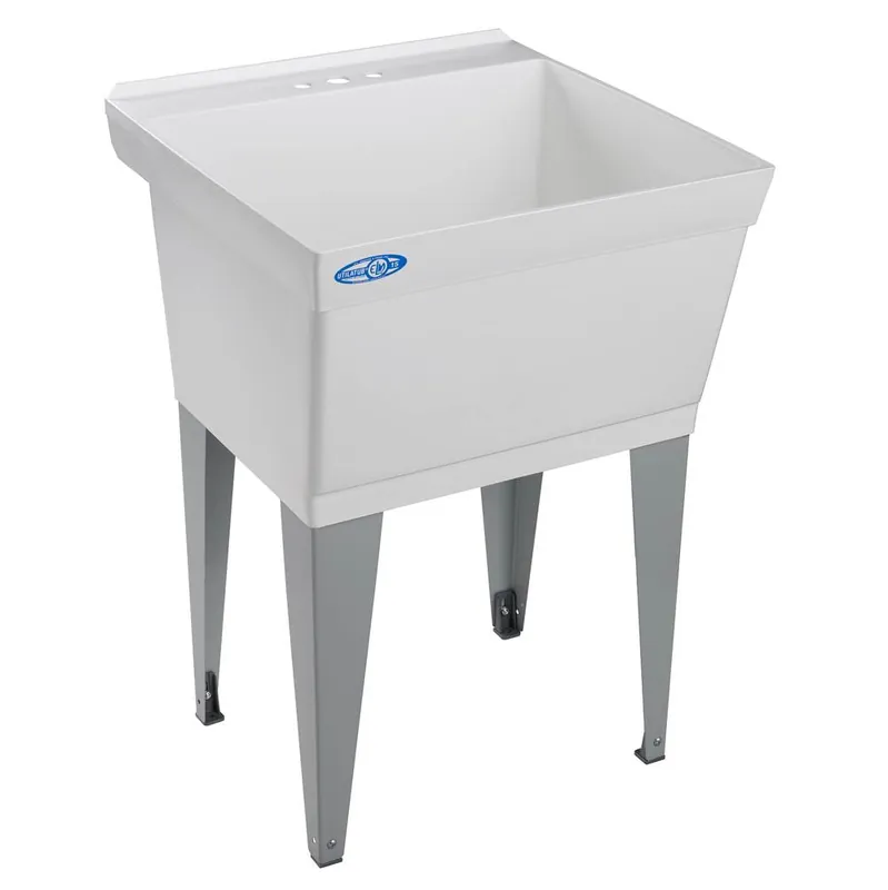 E.L Mustee & Sons, Inc. 15FK Utilatub Laundry Tub Floor 4pk