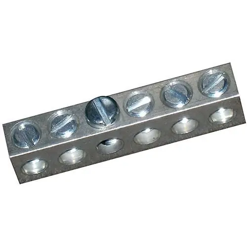 DITEK 100-640 Grounding Bar 5-Position #14-4 AWG Replacement 100-640