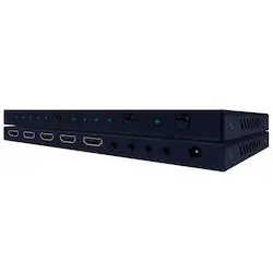 Vanco EVSW1042 HDMI 4x1 Selector Switch 4k/60hz HDR HDCP 2.2, IR Routing