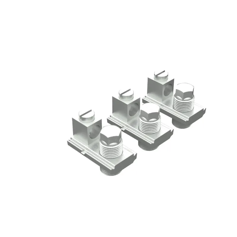 Milbank K4977-EXT Tap Connector Kit External Hex Slide Nut with 14-1 Aught Box Connector 300V Max 3 Per Kit