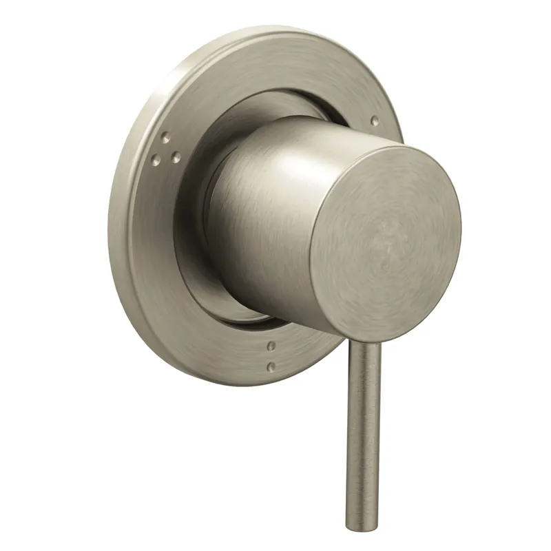 Moen T4192BN Align 1-Handle Three-Function Transfer Valve Trim Kit in Brushed Nickel (Valve Not Included)