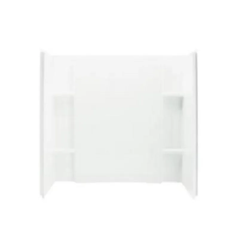 Sterling 71154100-0 Accord 60 x 32 x 55-1/4 in. Tub & Shower Wall in White