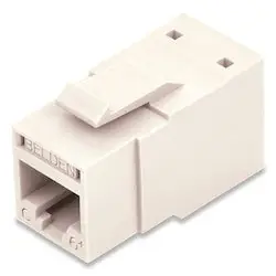 Belden RV6MJKUYL-S1 REVConnect Category 6+ Modular Jack, T568 A/B, UTP, Yellow, Single Pack