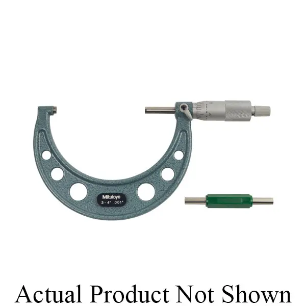 Mitutoyo 103-193 Outside Micrometer With Ratchet Stop 16 to 17 in Graduations: 0.001 in