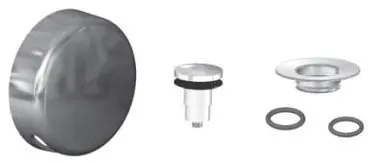Watco 969290-BZ-11 Oil Rubbed Bronze Bath Waste Trim Kit Foot Actuated with Adapter Bar and Star Nut
