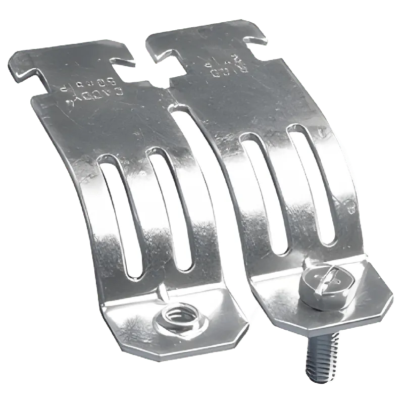 Approved Vendor RIGD0250EG Electrogalvanized Steel Rigid Single Piece Heavy Duty Strut Clamp, 2-1/2 inch x 12 ga, 800 lb