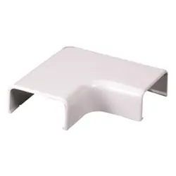 Wiremold 2811 Nonmetallic Flat 90 Degree Elbow for 2800 Series Ivory