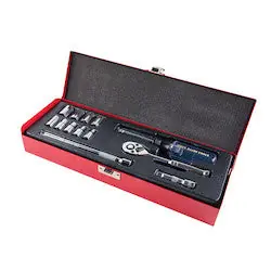 Klein 65500 1/4-Inch Drive Socket Wrench Set 13-Piece