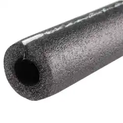 Armacell 6IL038078 Black Polyethylene Tubular Foam Pipe Insulation, Pre-Slit, Pre-Glued, 3/8 Wall x 7/8 Nom ID