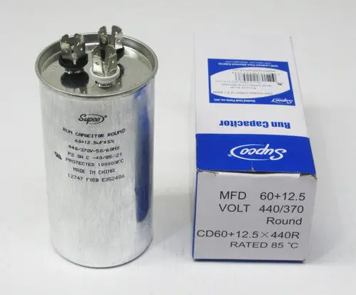 SEALED UNIT PARTS CO LCD50+5X440R HVAC Motor Round Dual Run Capacitor