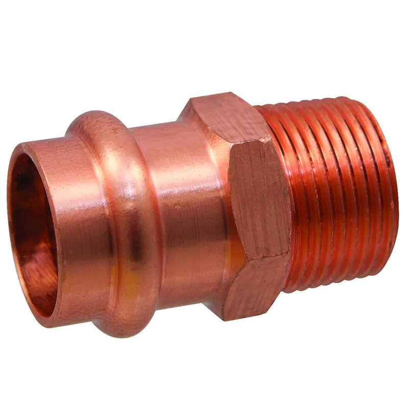 NIBCO 9032350PC PC604 2 X 1-1/2 PRESS X M ADAPTER LD