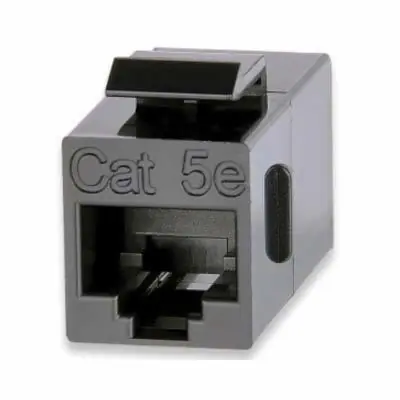 Signamax KRJ45/5S Category 5e Panel Mount Feed-Thru Coupler