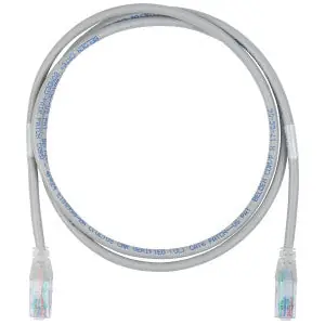 Belden CA21100010 Cat 6A 24 AWG UTP Solid Bonded-Pair RJ-45 to RJ-45 CMR Modular Patch Cord 10 ft Black