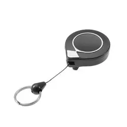 Lucky Line 43801 Key Reel Clip-On 1 Diameter 3 Feet Extension