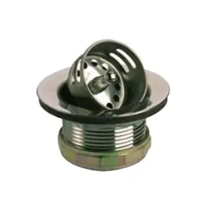 SPS Approved Vendor JDBS Junior Basket Sink Strainer without Tailpiece Stainless Steel
