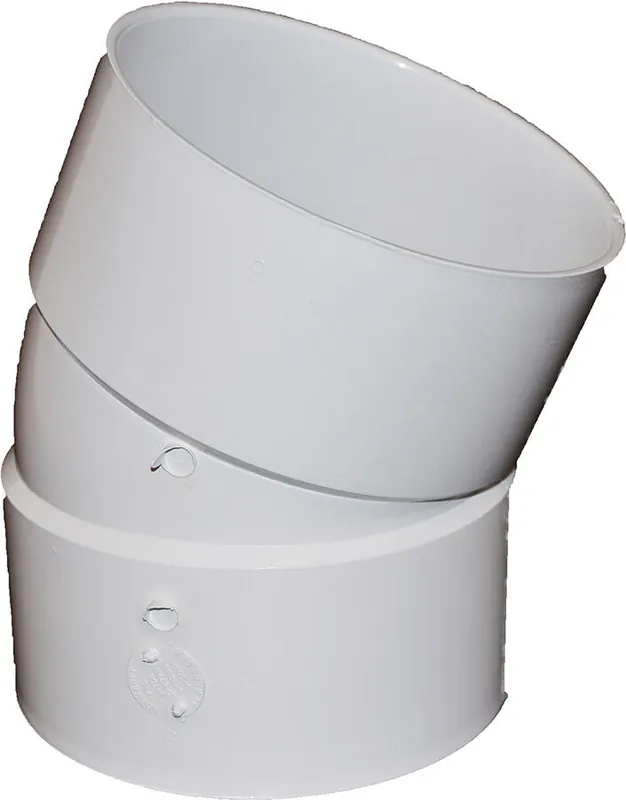 North American P1704 Solvent Weld Sewer Elbow 22.5 Degrees 4