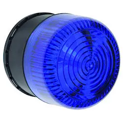 Safety Technology International STI-SA5500-B Select-Alert Siren/Strobe - Round - Blue
