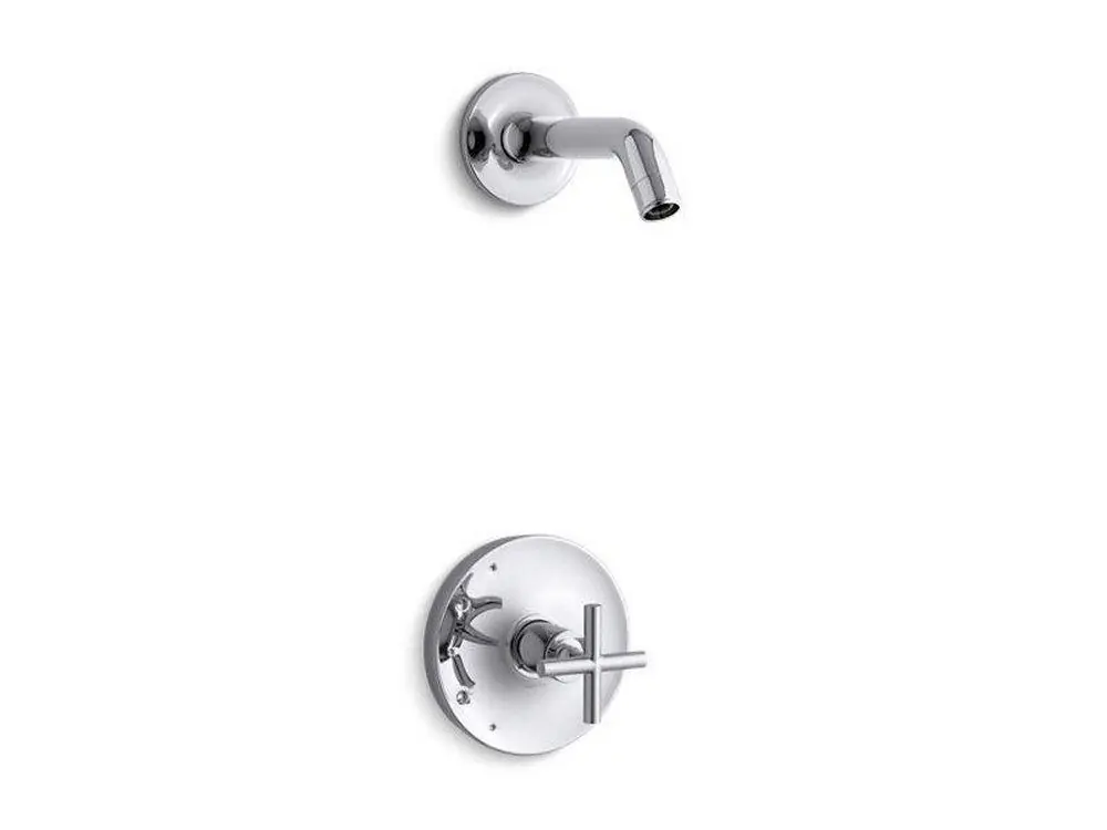 KOHLER TLS14422-3-CP Purist Single Handle Shower Faucet in Polished Chrome (Trim Only)