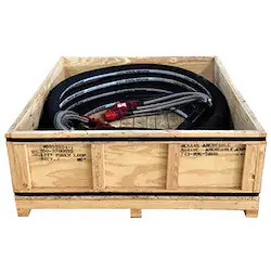 Amercable 60-3701763E Power Pigtail White 25 Ft