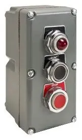 Square D 9001KYK317 Control Station + Operators