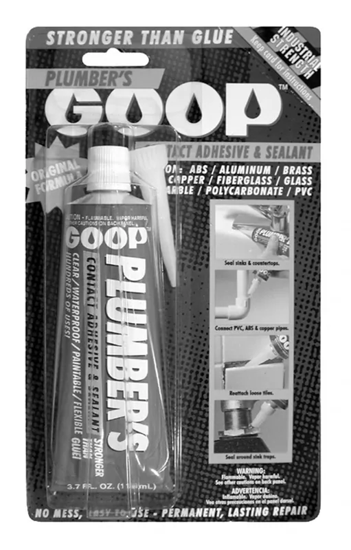 Jones Stephens J45100 ORM-D 3.7 OZ Plumbers Goop Adhesive