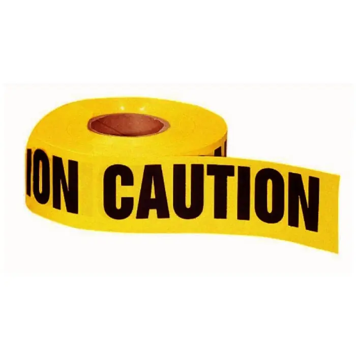 NMC ND3-YG Caution Tape 3 in x 1000 ft
