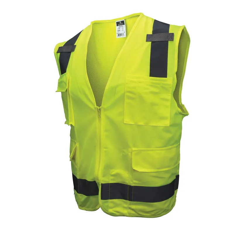 RADWEAR RADIA-SV7G-3X RADWEAR SV7G3X Surveyor Safety Vest Class 2 3XL ANSI/ISEA 107-2015 Type R