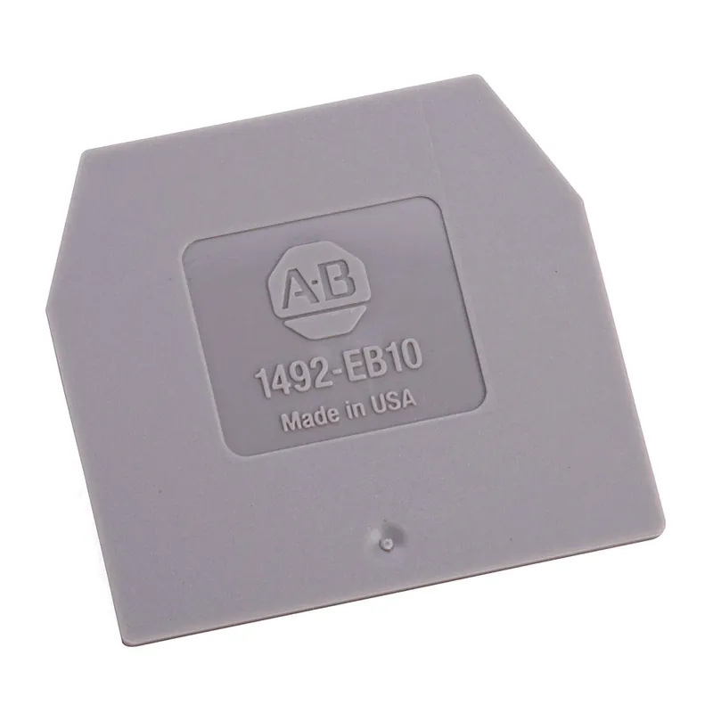 Rockwell Automation 1492-EB10 Terminal Block Accessories End Barrier Grey Quantity 50