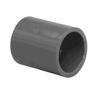 CHARLOTTE 829-007 PVC Schedule 80 8100 Series Coupling, S x S, 3/4