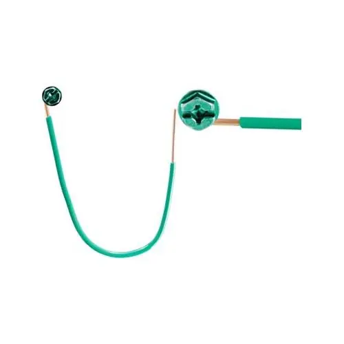 Minerallac 80007 Grounding Pigtail With Quad Drive Grounding Screw 12 AWG 6 in