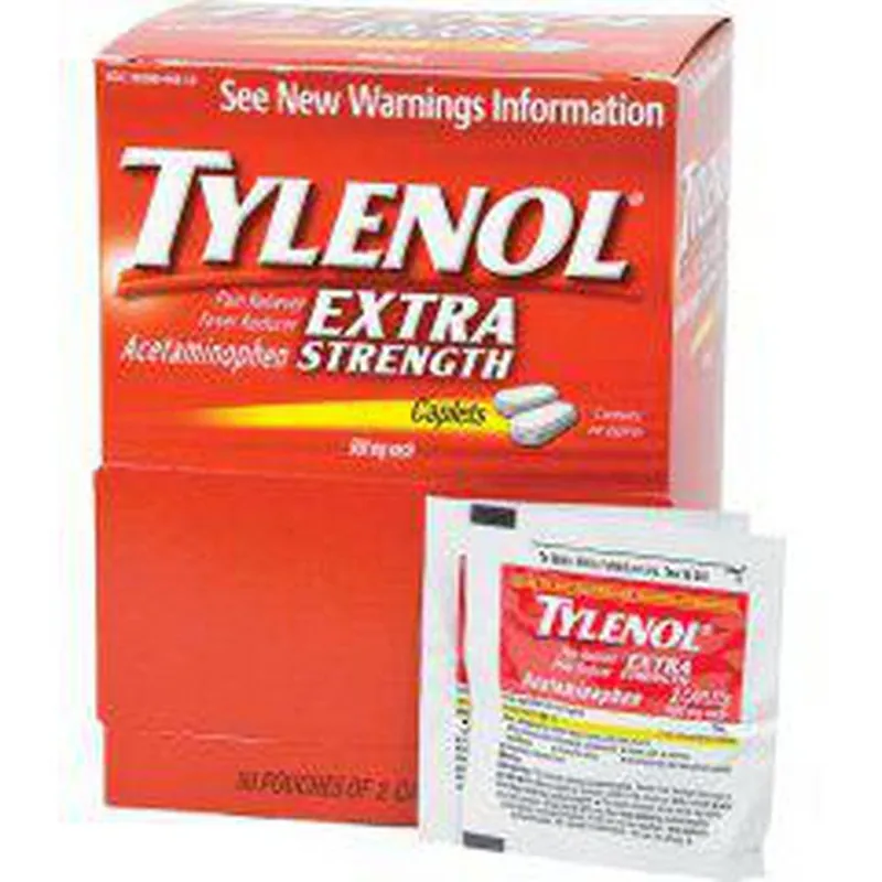 HART Health 5488 Tylenol 500 mg Extra Strength Caplet Each