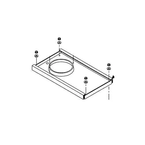 Weil-McLain 450-020-188 Collector Hood Kit for WGO-7 WTGO-7 Boilers