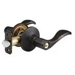 Master Lock WL0112PKA4W Door Lock, Keyed Alike, Wave Lever, Adjustable Backset, Weiser WR3/5 Cylinder