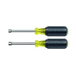 Klein 630M Magnetic Nut Driver Set 3-Inch Shafts 2-Piece