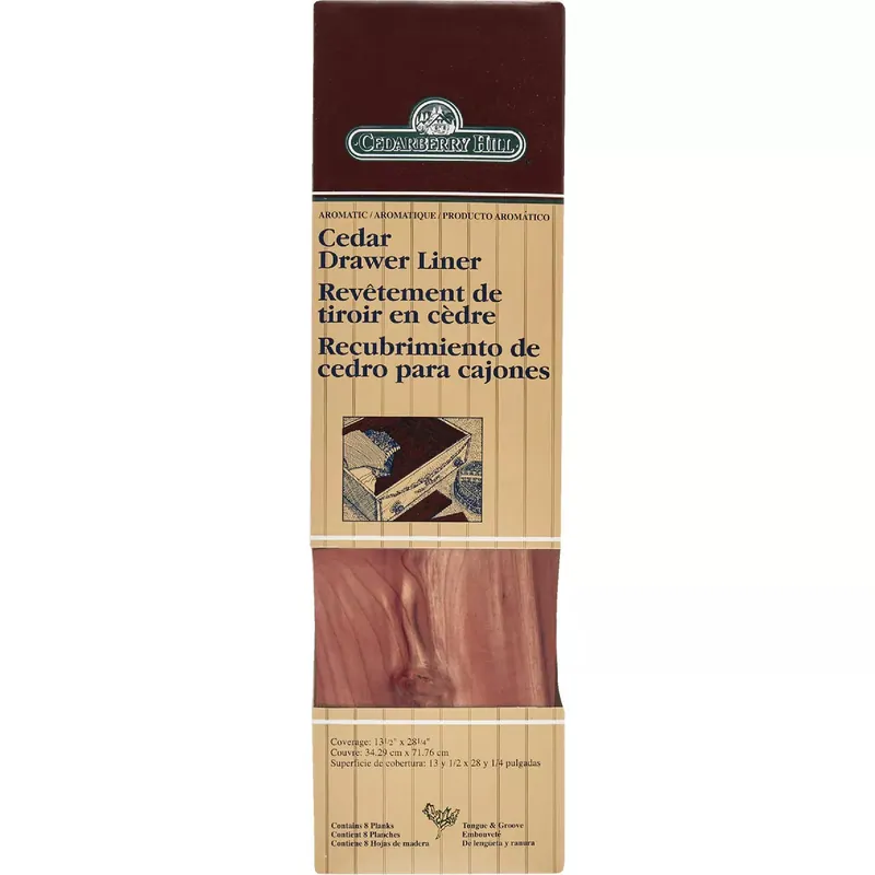 Cedarberry Hill 320 Red Cedar Drawer Liner 3.75 In. x 13.5 In. x .25 In. 320